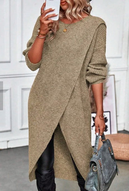 Robe Femme Mi-Longue Confortable et Élégante