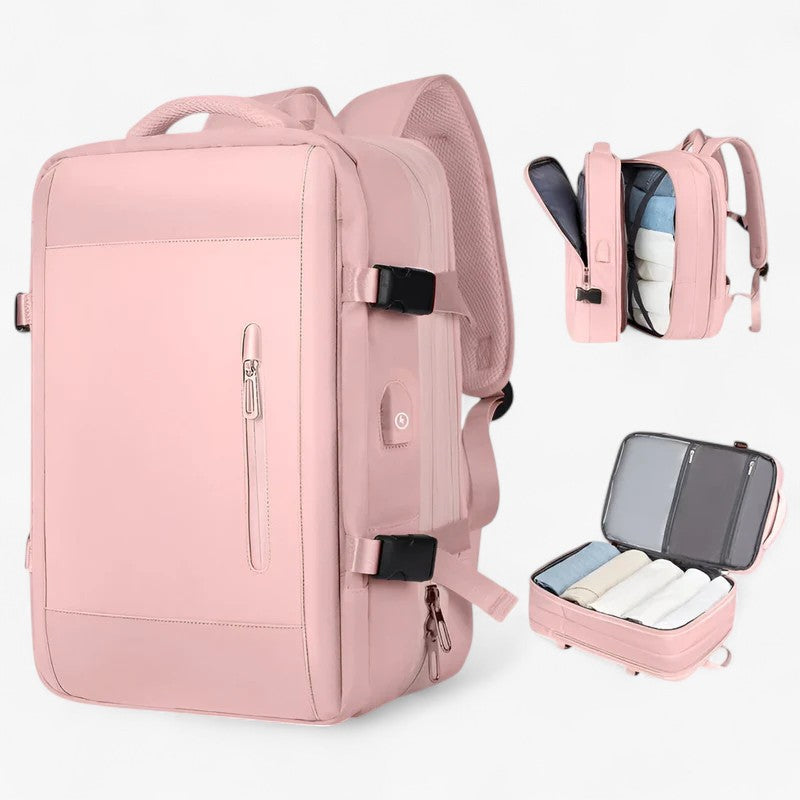 Sac de Voyage Imperméable avec Compartiment Sécurisé et Grand Volume