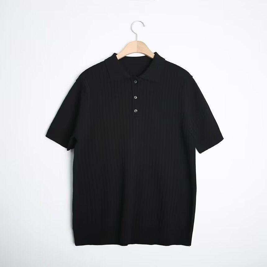 Chemise Polo Classique à Carreaux et Coupé Moderne