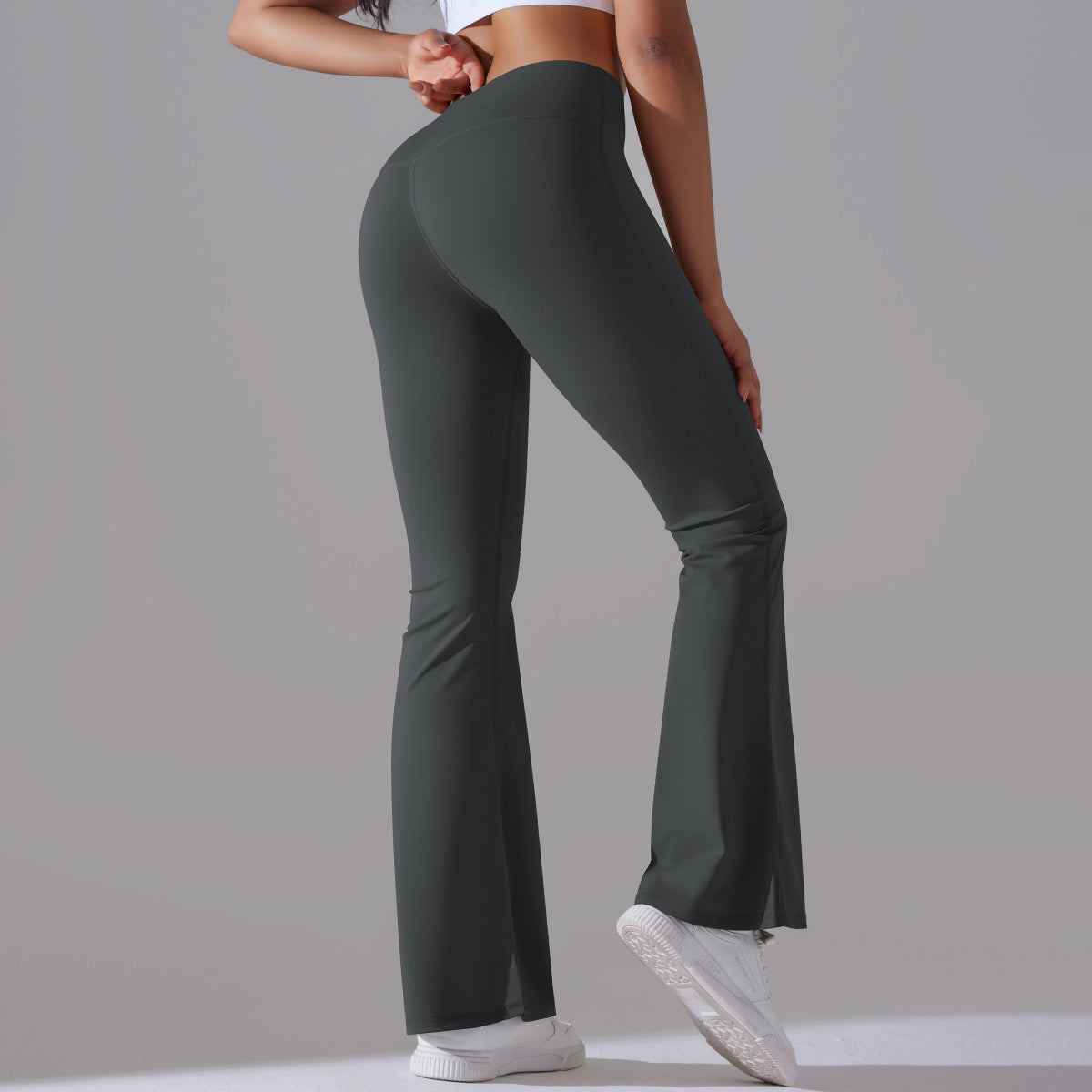 Leggings Sport Élastiques Taille Haute pour Femme