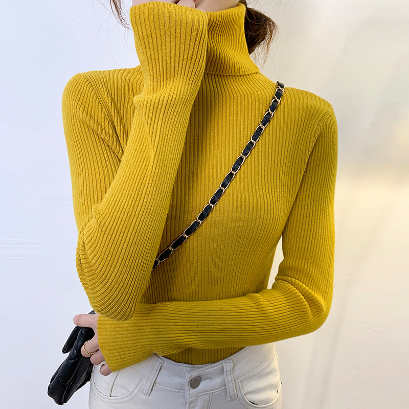 Pull à Col Roulé Femme Chic et Doux