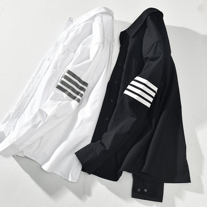 Chemise Homme Décontractée en Coton Blanc
