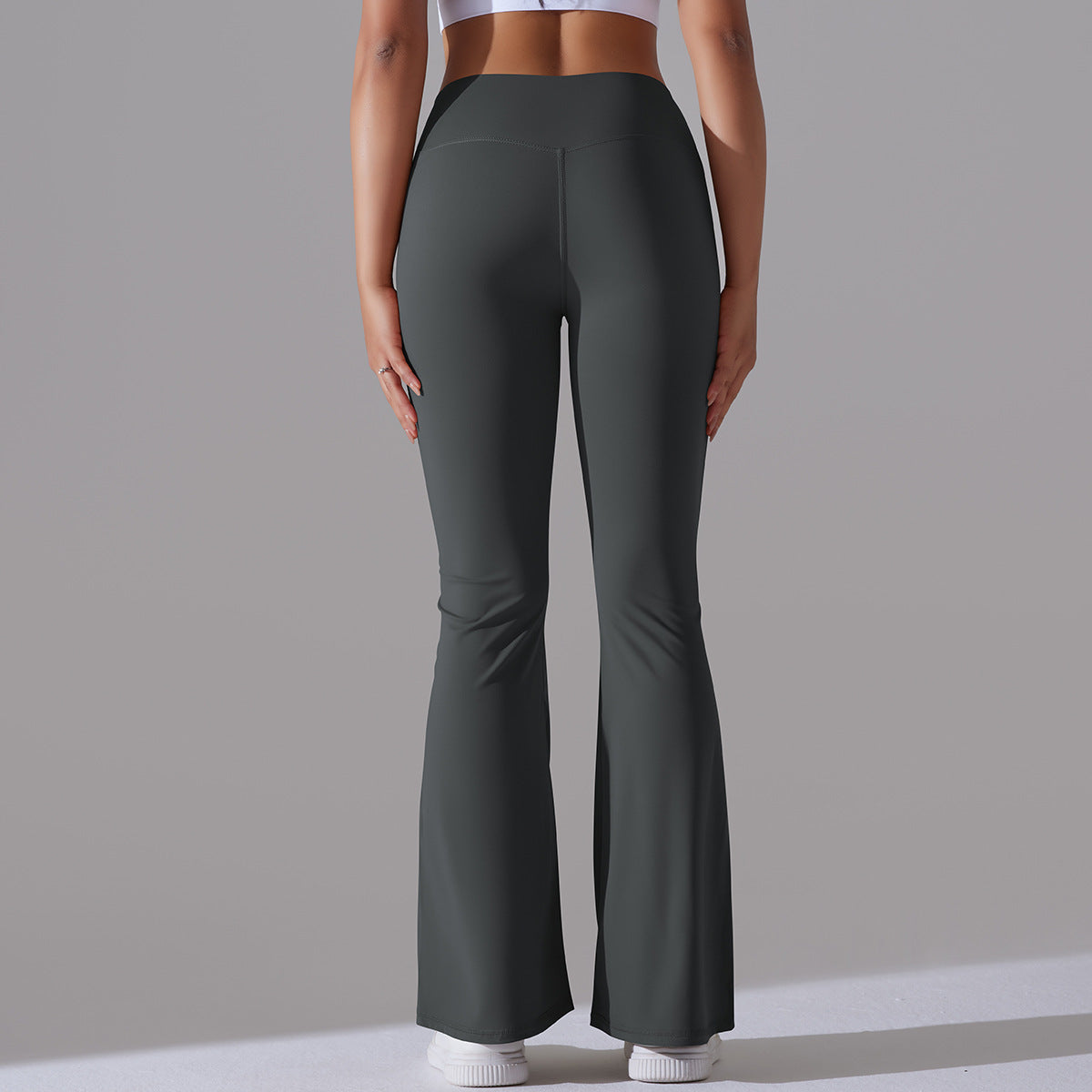 Leggings Sport Élastiques Taille Haute pour Femme