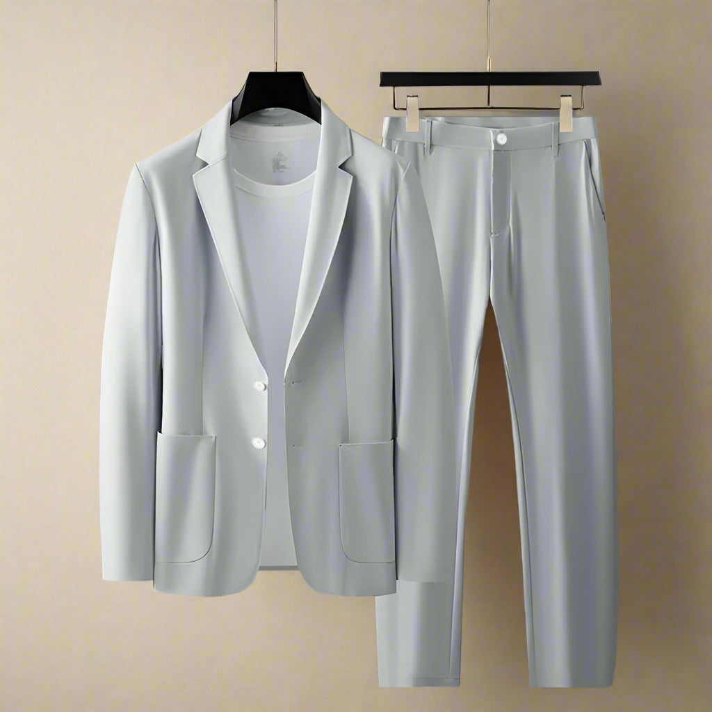 Costume Homme 2 Pièces Slim Fit Élégant