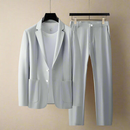 Costume Homme 2 Pièces Slim Fit Élégant