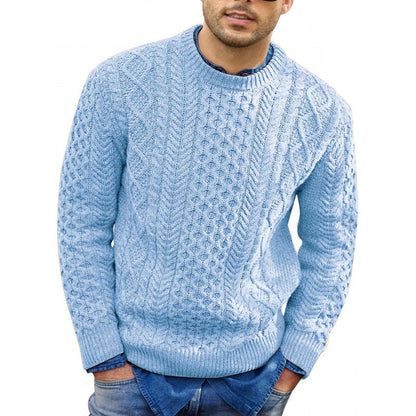 Pull Homme Col Rond Épais pour Printemps - BerlinGlamour