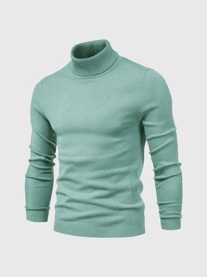 Pull à Col Roulé Homme Lavable