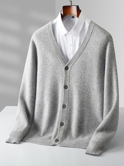 Cardigan Homme Grande Taille Manches Longues