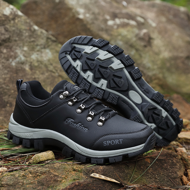 Chaussures de Randonnée pour Homme avec Lacets et Semelle Agrippante - PanierRoyale