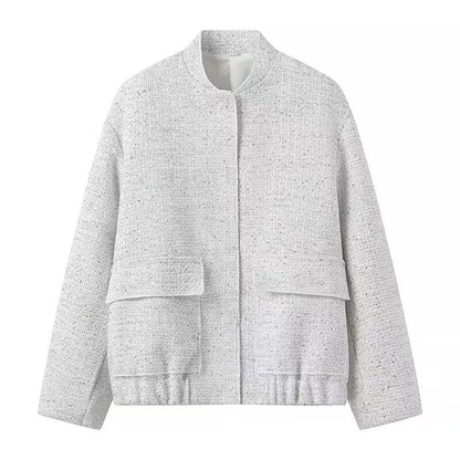 Veste Femme Longue Manches Paillettée Chic Soirée