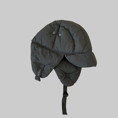 Bonnet Hiver Chaud avec Oreilles Protégées et Bord Cotelé