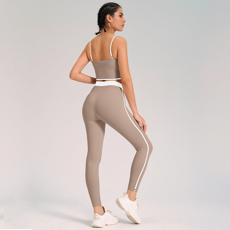 Tenue de Yoga Sport Féminine Élastique