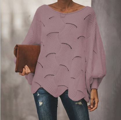 Pull Femme Élégant Tricot Fin