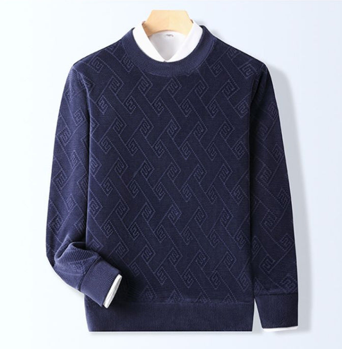 Pull Enfant et Adulte Motif Géométrique Coloré