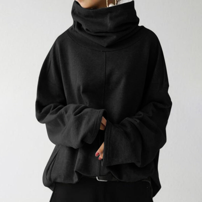 Pull casual oversize avec poches généreuses