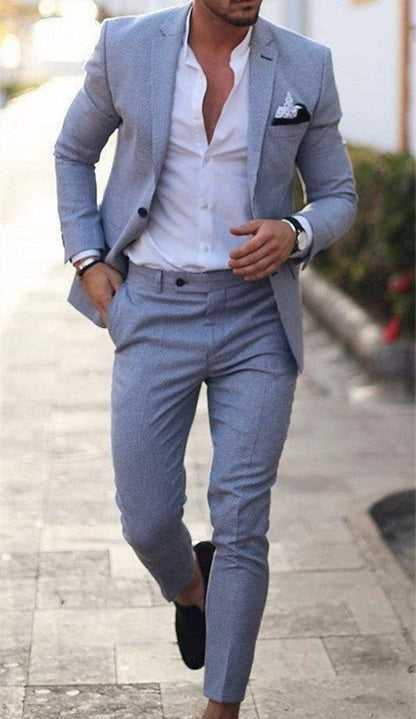 Costume Homme 2 Pièces Slim Fit pour Entreprise et Cérémonies