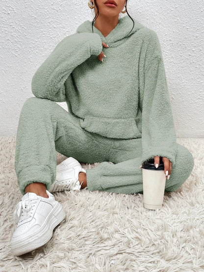 Survêtement Femme Chaud et Confortable avec Capuche