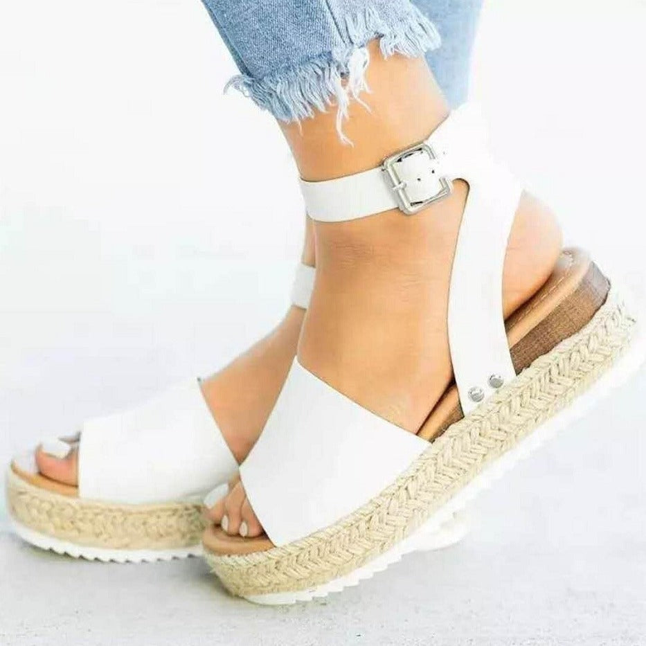 Sandales Plates-Formes à Talons Hauts pour Femmes