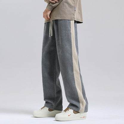 Pantalon décontracté à rayures confortable - BerlinGlamour