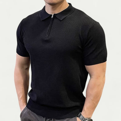 Chemise Homme Slim Fit avec Col Chemisier et Boutons - PanierRoyale