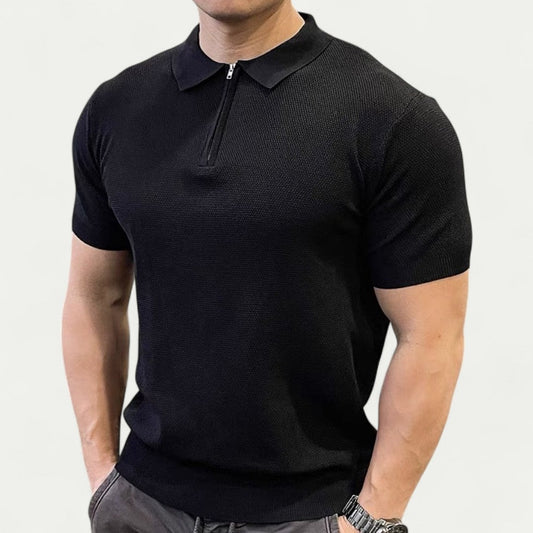 Chemise Homme Slim Fit avec Col Chemisier et Boutons - PanierRoyale