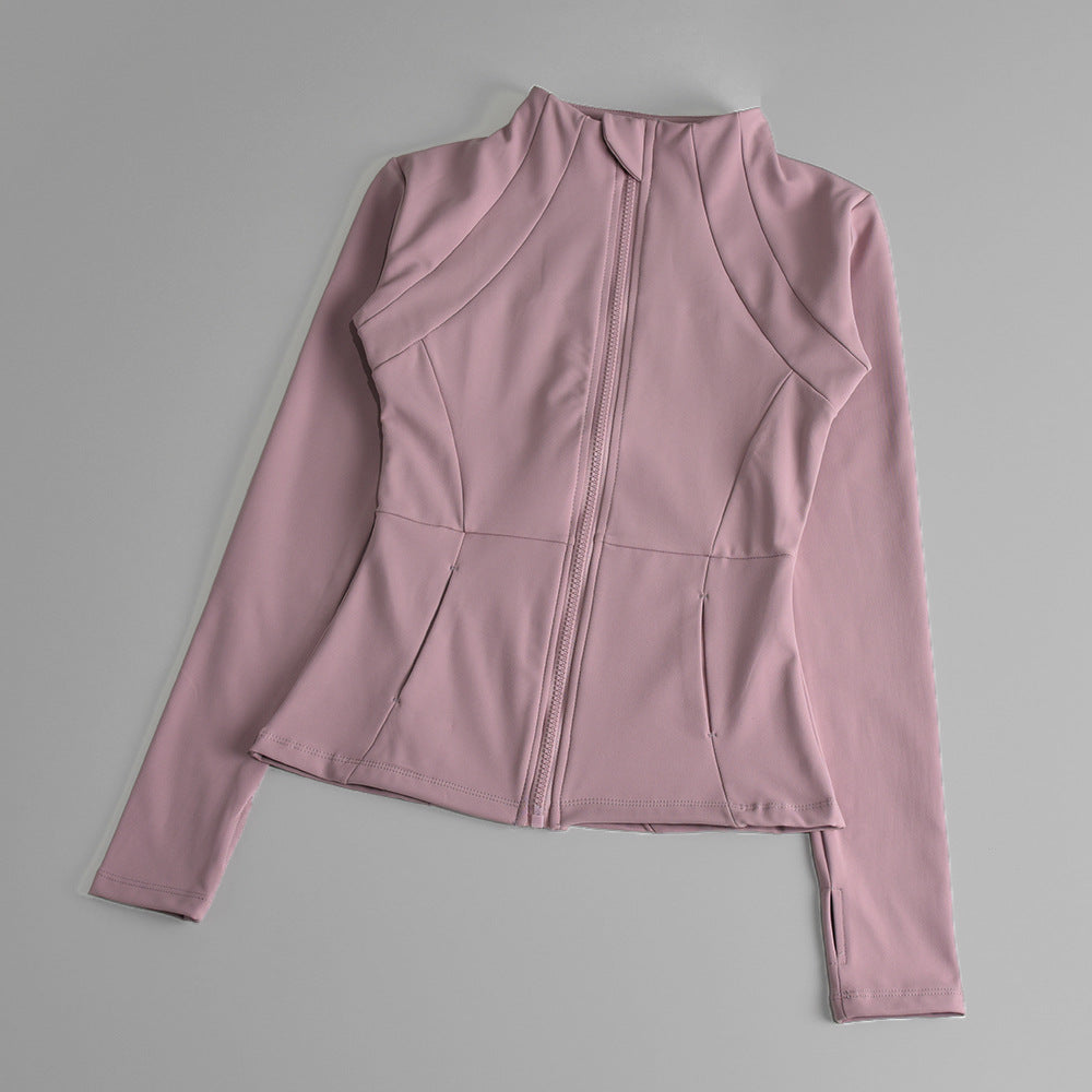 Veste de sport femme légère avec fermeture éclair