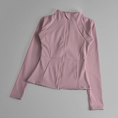 Veste de sport femme légère avec fermeture éclair