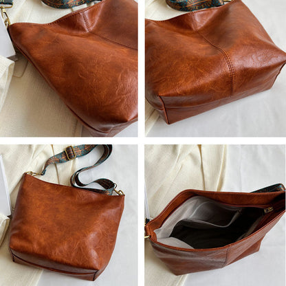 Sac à Main Cuir Vintage Féminin Élégant