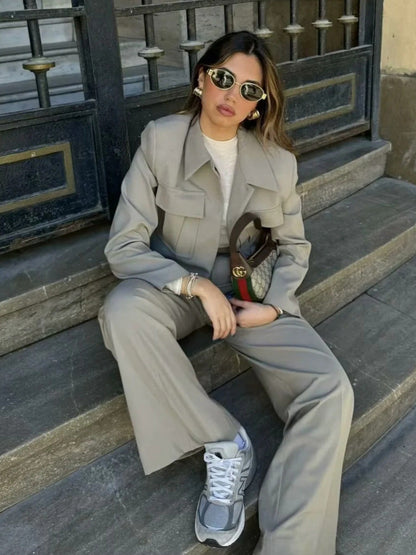 Costume Femme 2 Pièces Élégant
