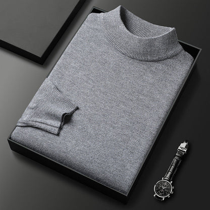 Pull Homme Hiver Chaud et Confortable Col Montant