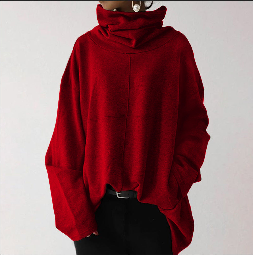 Pull casual oversize avec poches généreuses