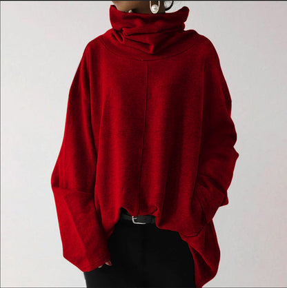 Pull casual oversize avec poches généreuses