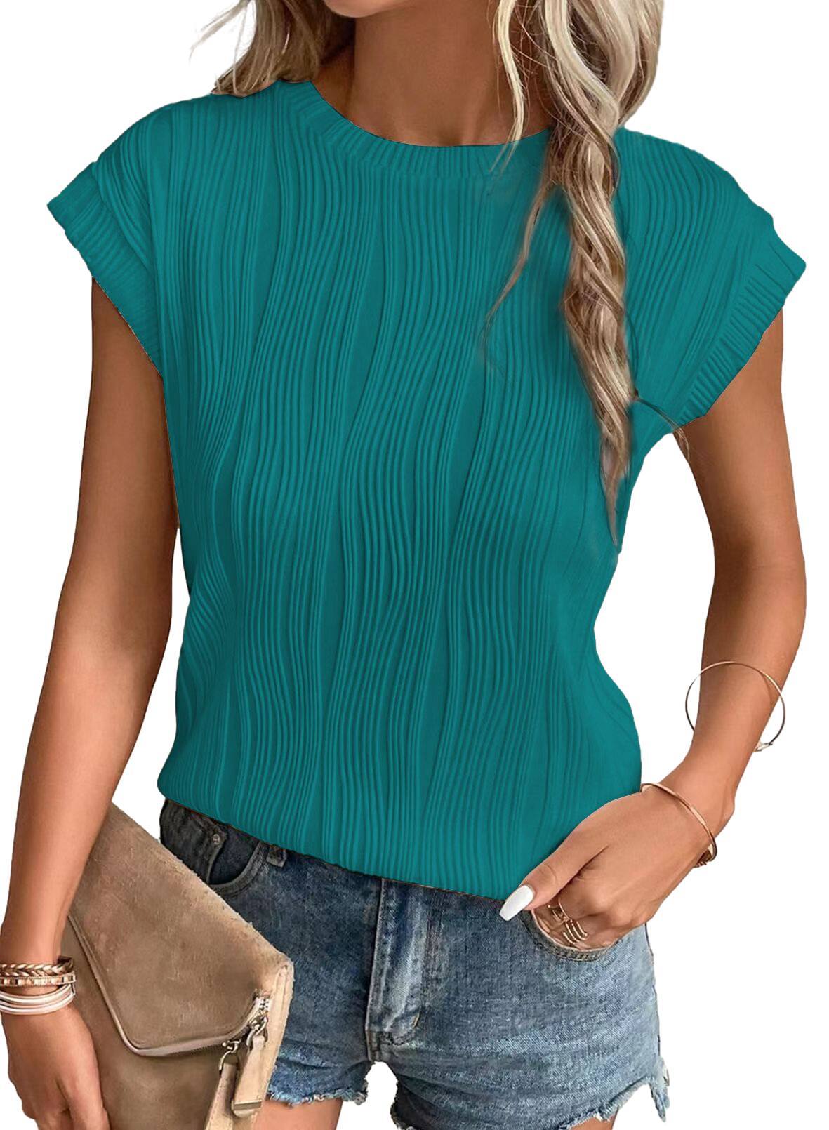 Blouse Femme Noire Plissée Chic et Élégante