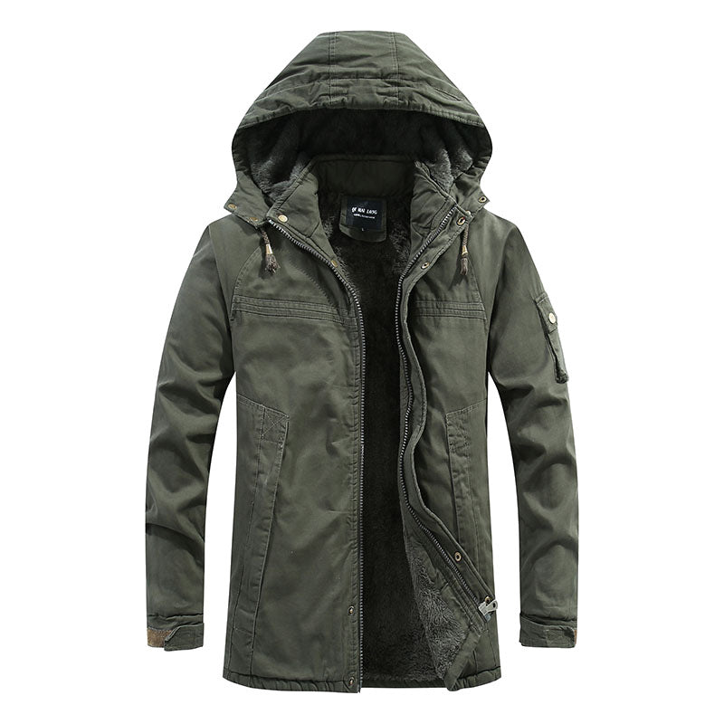 Parka Hiver Imperméable avec Capuche - Vêtement Outdoor Robuste pour Hiver - BerlinGlamour