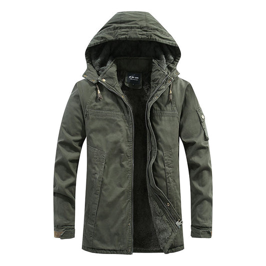 Parka Hiver Imperméable avec Capuche - Vêtement Outdoor Robuste pour Hiver - BerlinGlamour