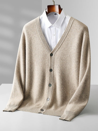Cardigan Homme Grande Taille Manches Longues