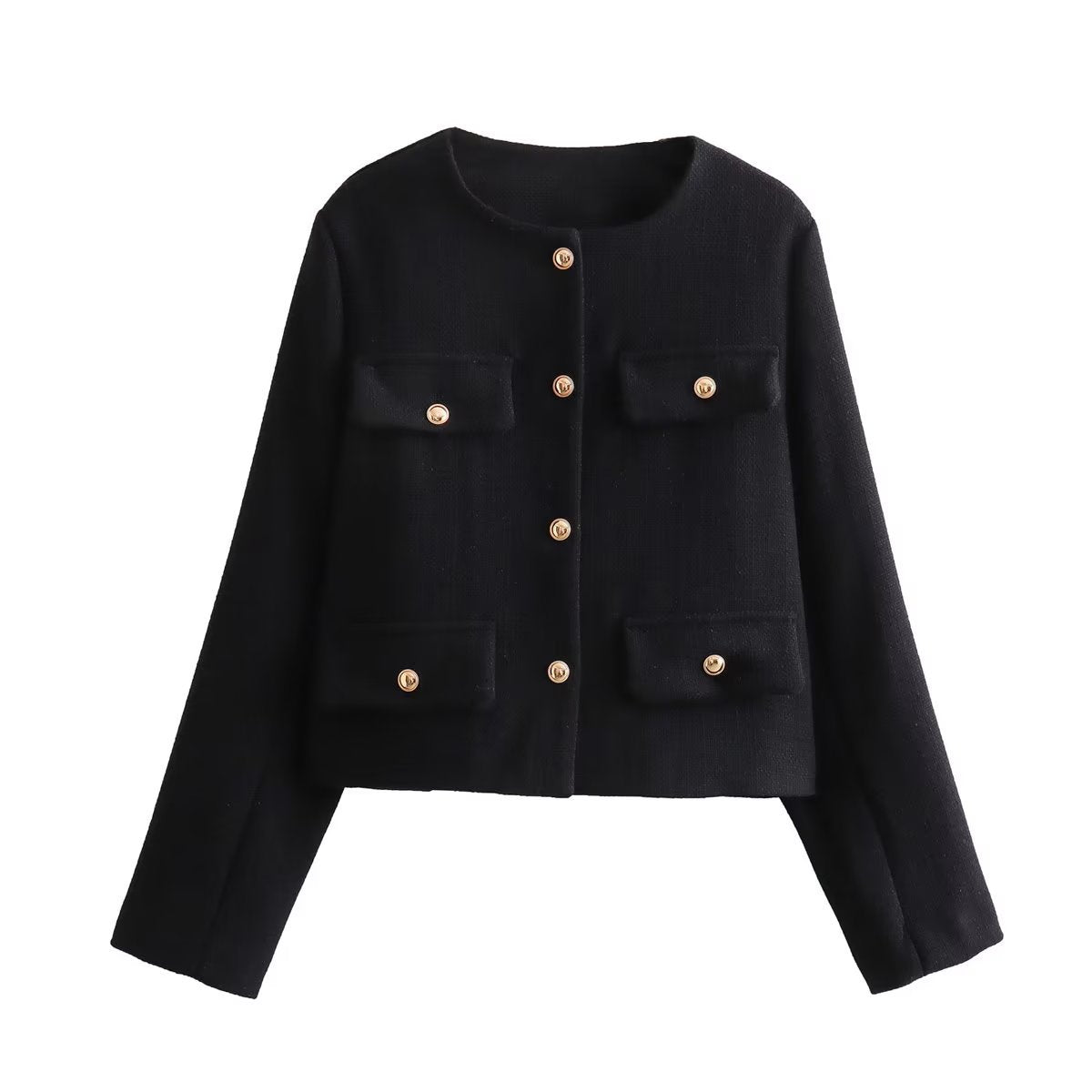 Veste Femme Élégante Manches Longues