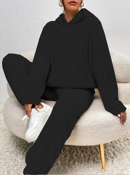 Survêtement Femme Chaud et Confortable avec Capuche