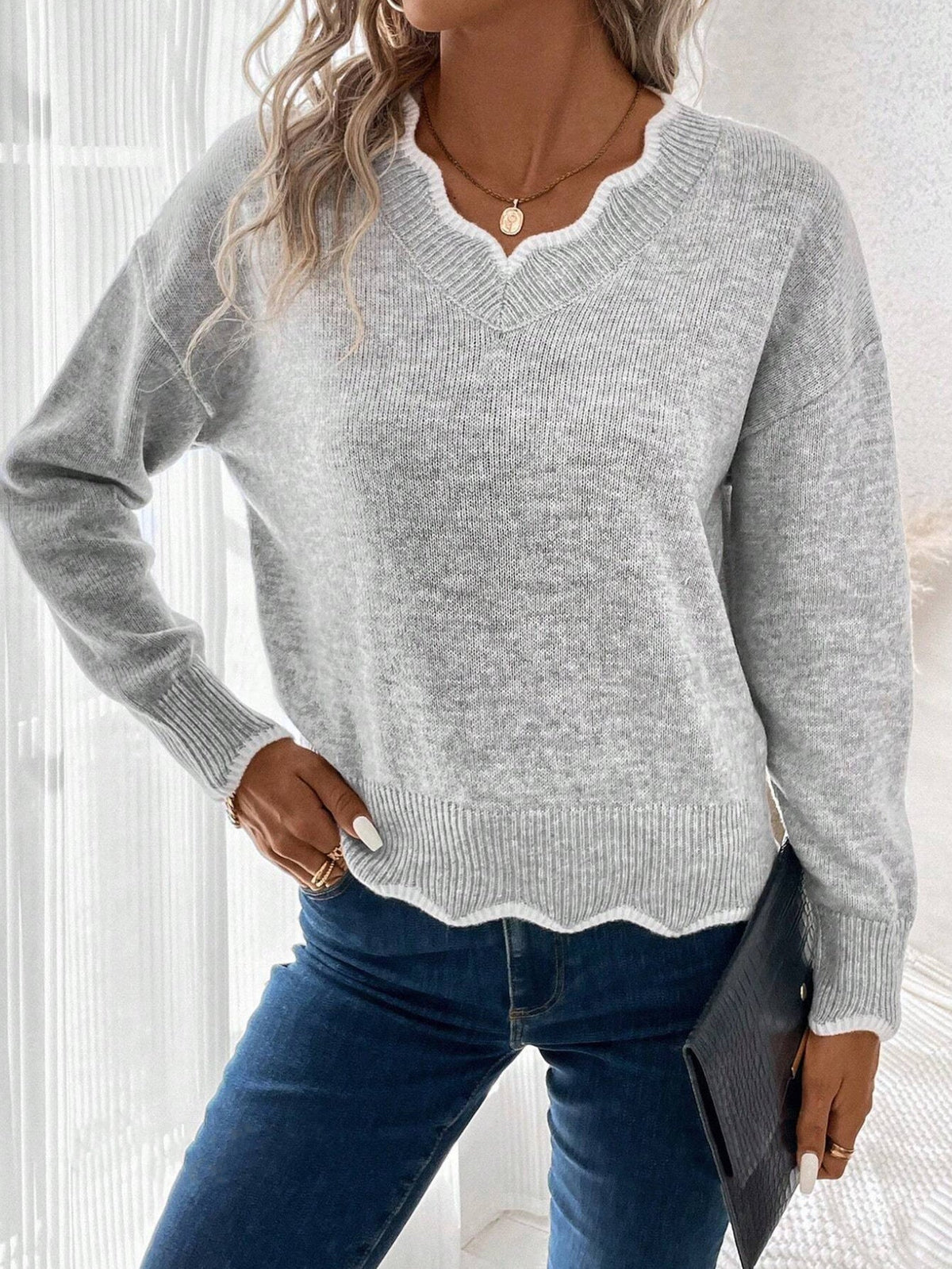 Pull Femme Doux et Confortable pour Hiver - PanierRoyale