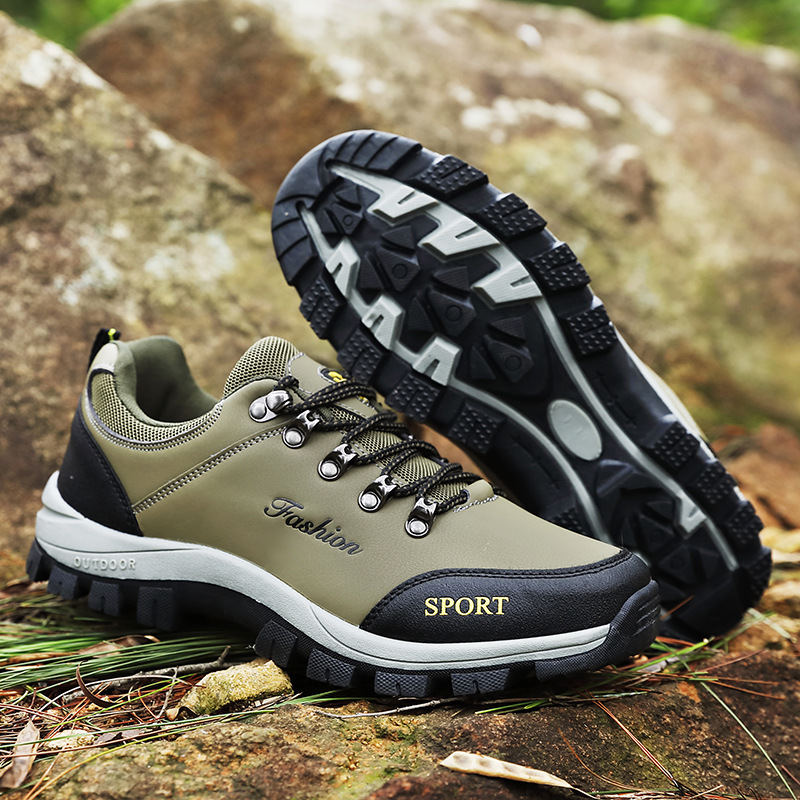 Chaussures de Randonnée pour Homme avec Lacets et Semelle Agrippante