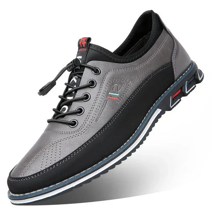 Chaussures Ville Cuir Homme Brun Élégant