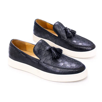 Mocassins Mariage Homme Classiques en Cuir Italien
