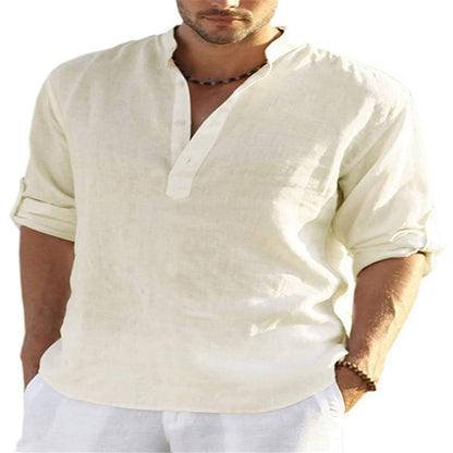 Chemise Coton Manches Longues Été Léger