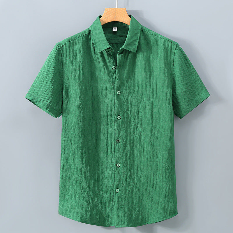 Chemise Homme Casual à Boutons