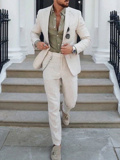 Costume Mariage Classique sur Mesure pour Homme