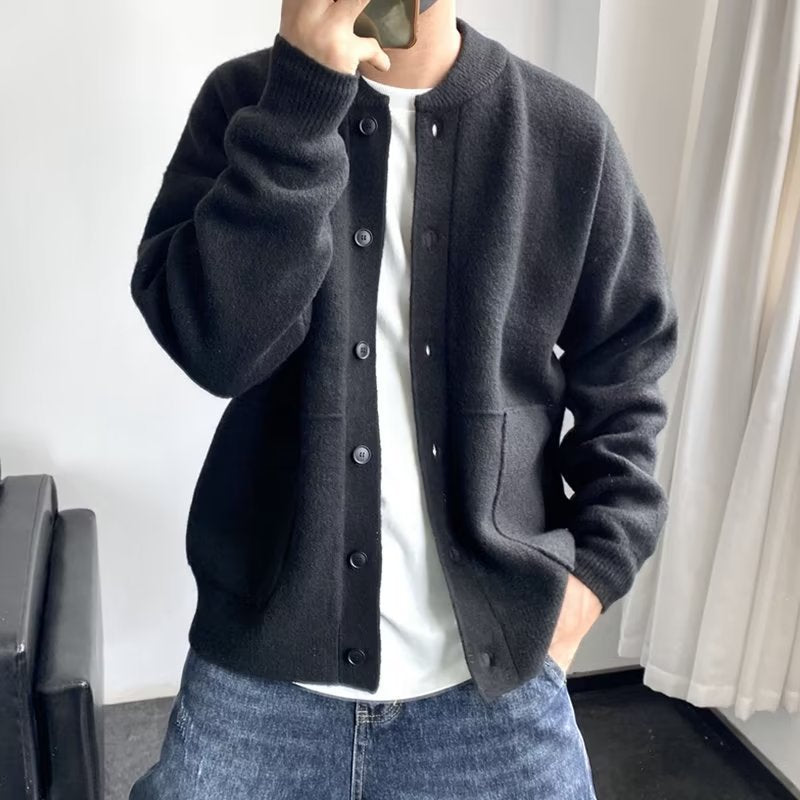 Veste Homme Hiver Noir Élégante et Chaude - PanierRoyale