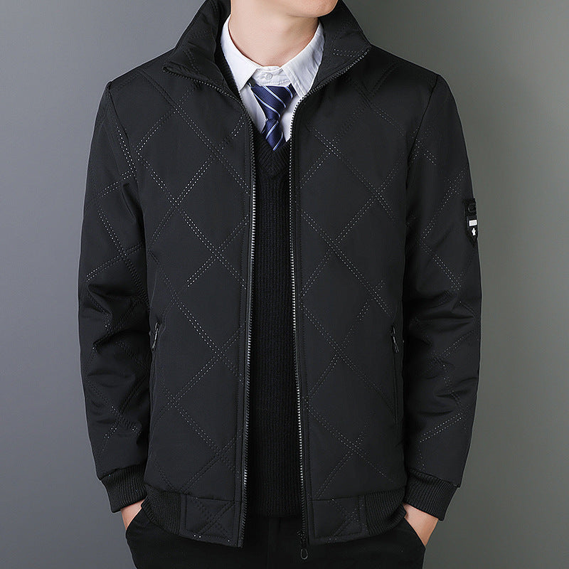 Veste Zippée Élégante pour Homme, idéale pour le travail et la vie quotidienne - BerlinGlamour