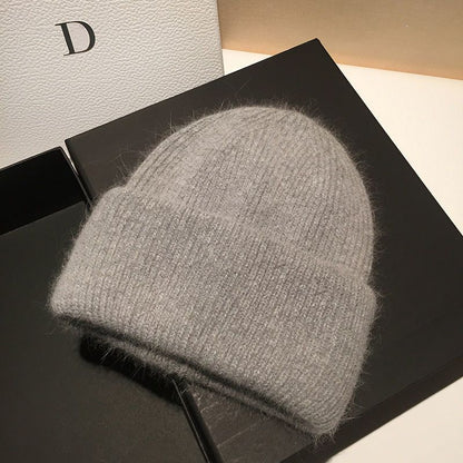 Chapeau Luxe en Fourrure de Lapin