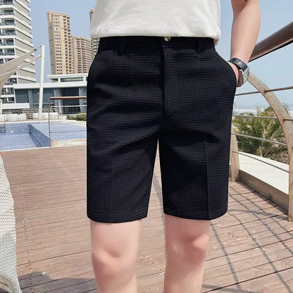 Short de détente Homme Blanc en Coton Doux