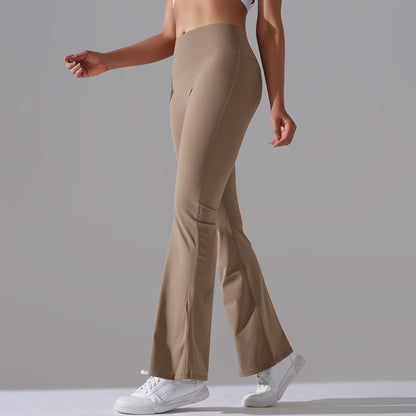Leggings Sport Élastiques Taille Haute pour Femme